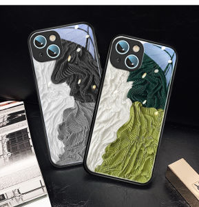 Ốp lưng điện thoại iphone mặt kính hình vải xanh dành cho ip 6/6plus/6s/7/7plus/8/8plus/x/xs/xr/xsmax/11/12/13/14/mini/pro/max/plus/promax - Shopbo247