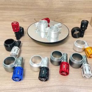 Núm HPA Factory tăng chỉnh độ nặng nhẹ phuộc bên phải trăng núm trắng dùng cho phuộc ohlinsyssnitronrcb....