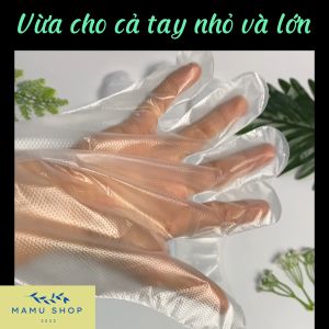 Bao tay nilong (100gr) bao tay ninon găng tay dùng 1 lần Mamu shop M152