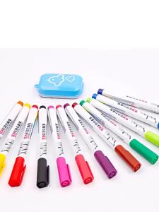 M&G | M&G Colored Whiteboard Markers Erasable Whiteboard Markers 8 Colors/12 Colors Markers for Student and Office Use