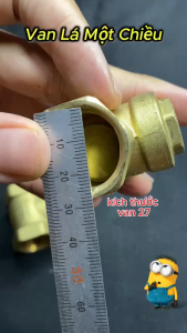 Van một chiều van lá đồng dẫn nước 1 chiều ren 21 / 27 / 34