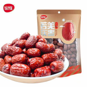 Honeyday Xinjiang Ruoqiang Grey Jujube Grade I 500g Snack for Women Premium Quality Dried Fruit from Sichuan Province