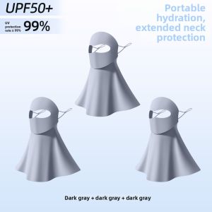 WANBAOLV | Sunproof Full Face Anti-UV Outdoor Ice Silk Sun Protection Neck Covering Mask