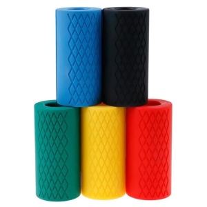 2PCS Barbell Dumbbell Booster Grip Portable Fitness Equipment Fitness Equipment Accessories Avoid Injury Increase Friction