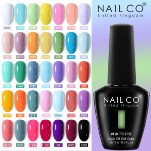 NAILCO Hema TPO Free Nail Polish Vernis Semi Permanent UV Varnish Gel Polish Nails Art Manicure Design Nail Stuff Nude Glue Gel