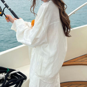Elegant Classic Style Sun Protection Shirt Lightweight