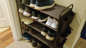 Shoe rack Multi-functional shoe rack space-saving storage rack easy to assemble multi-layer shoe rack