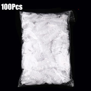100/300/500Pcs Disposable Hairdressing Earmuffs Salon Clear Ear Cover Ear Protection Hair Dye Protect Cap Hair Color StylingTool