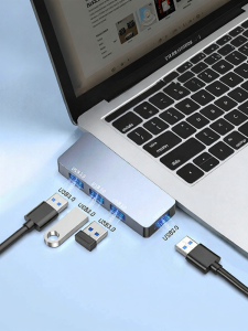 Jieyang | Hub USB Không Dây Multi Type-C 3.0 cho Máy Tính Xách Tay