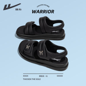 Womens Flat Bottom Sandals Soft Sole Outdoor Wear Summer Casual Metal Waterproof Platform Youth Daily Slip-On PU Leather