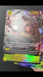 Bandai | DIY Proxy One Piece TCG Japanese English OP16-119 Marshall.D.Teach SEC Alternate Art Anime Game Collection Card Toy