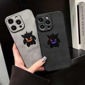 หนังพรีเมี่ยมเคสโทรศัพท์ลายเลเซอร์เอฟเฟคเลเซอร์สำหรับ iPhone 11 12 13 14 15 16 17