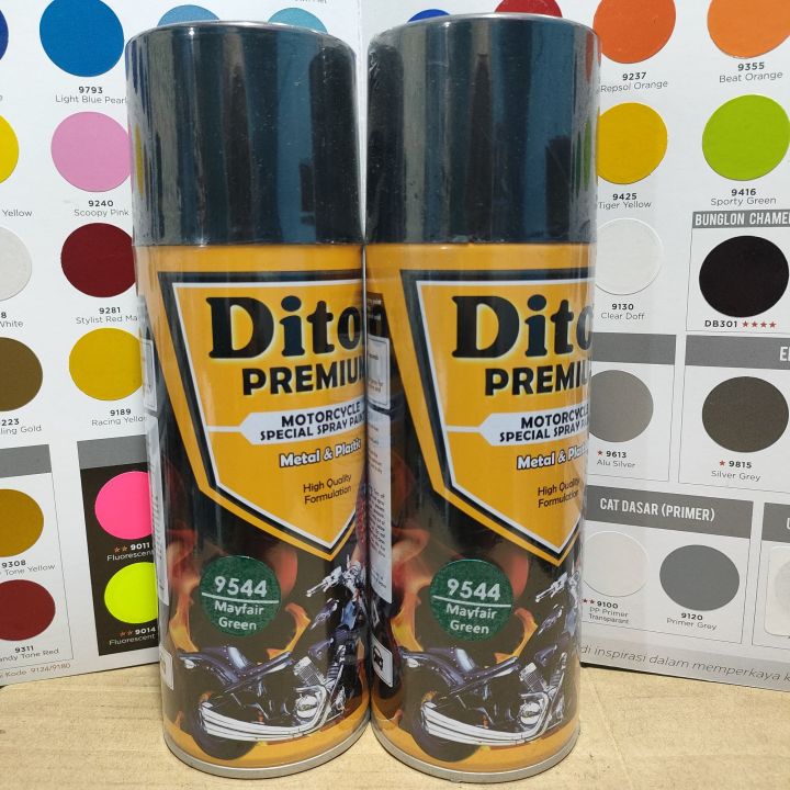 Pilok Cat Diton Premium Mayfair Green Hijau Tua 9544 400cc Pilox Cat