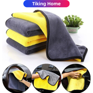 30*30 Thicken Extra Soft Car Wash Microfiber Towel Car Cleaning Drying Cloth Car Cleaner Care Cloth Car Wash Towel High Quality