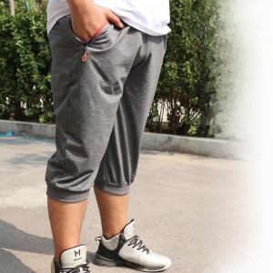 กางเกงขาสั้นทรงหลวมสำหรับผู้ชาย ทรงหลวม กางเกงขาสั้นห้าส่วน กางเกงขายาวลำลองสำหรับผู้ชาย สไตล์ลำลอง ฤดูร้อน ป้องกันการเปื้อน