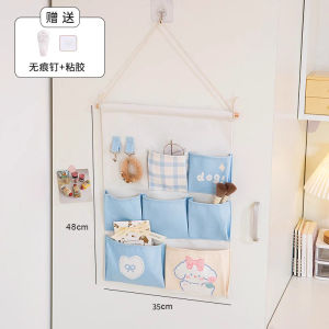 กระเป๋าเก็บของติดผนัง กระเป๋าใส่โทรศัพท์มือถือ กระเป๋าติดประตู ของเก็บของในหอพักนักศึกษา ชั้นวางของแบบติดผนัง กระเป๋าเก็บของแบบติดผนัง