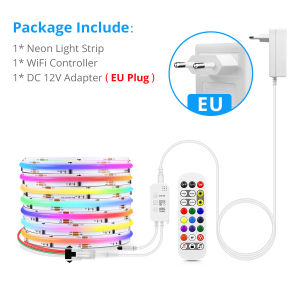 Smart TUYA WS2811 RGB IC Dreamcolor COB LED Strip Light Segment LED Control Music Mode Voice Control Support Alexa Google Home
