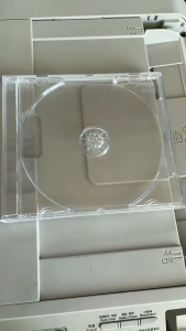 5Pcs Thickened CD Case VCD DVD Case CD Jewel Case Transparent Anti-Scratch Single Slot CD Game Case