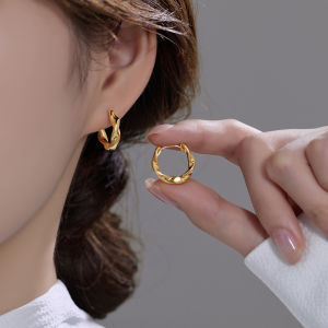 YICAN | Stylish Golden Twisted New Earrings