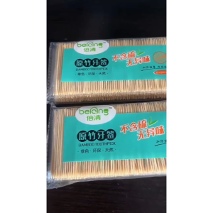 1000 Tăm xỉa răng lốc 4 gói tăm xỉa răng tăm trúc ăn hoa quả-HAUSE