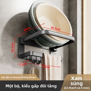 Kệ Lưu Trữ Chậu Không Cần Đục Lỗ