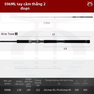 Tailwalk | Cần Câu Cá Bằng Kim Loại Đánh Xa Bờ