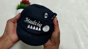 Topi Bayi Karakter Crocodile 0-2 Tahun Free Bordir Nama
