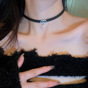 สร้อยคอเกาหลีคอโซ่แสงหรูหรา Niche - สร้อยคออารมณ์โซ่ไหปลาร้าสำหรับผู้หญิง Culolo