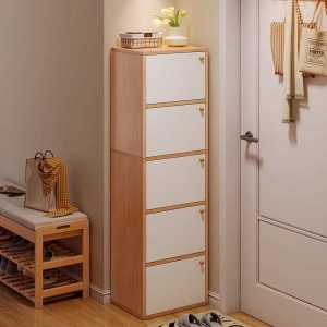 Indoor Dustproof High-Style Doorway Shoe Cabinet Simple Modern Minimalist Storage Rack Economic Type Compact Design