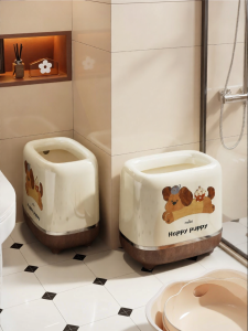 MEISD | Retro Large Capacity Wide Mouth Trash Can 20L