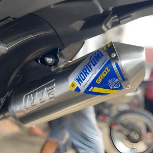 Knalpot Norifumi GRIDZ Full Bending KLX 140 KLX 150 CRF 150L WR 155 DTRACKER 150