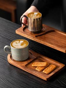 Bộ Dụng Cụ Khay Trà Chiều Gỗ Cao Cấp
