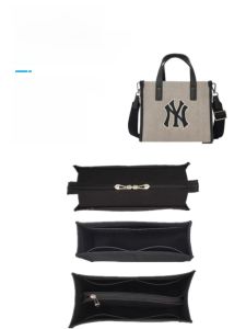 กระเป๋าใส่ของขนาดเล็กทรงสี่เหลี่ยมสำหรับใส่ในกระเป๋าถือ MLB พร้อมซิป กระเป๋าใส่ของแบบพับได้ ผ้าไนลอน สีสันสดใส สำหรับทุกเพศทุกวัย