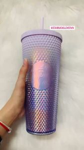 LY STARBUCKS GAI IREDESCENT PURPLE SIZE KHỦNG 24oz |CHÍNH HÃNG|