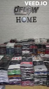 T-Shirt DFlow Motif Stripe Top Seller BISA COD