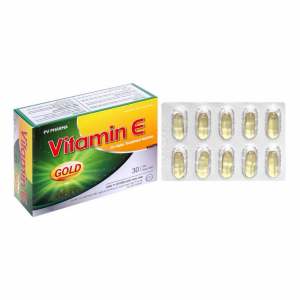 Vitamin e phúc vinh hộp 30 viên hỗ trợ làm đẹp da