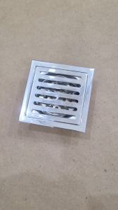 Ga Thoát Sàn Lớn Chống Mùi Hôi Inox 304 Phễu Thoát Sàn Chống Hôi Màu Bạc Cao Cấp - Kt: 12xc12 15x15cm