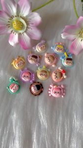 [FREE SHIP] Crocs Jibbitz Sticker gắn dép Hình Loopy hóa trang 12 cung hoàng đạo - Có Nút Gắn