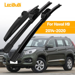 For Great Wall Haval H9 2014-2020 1set Front & Rear Windshield Wiper Blades Windscreen Wipers 2015 2016 2017 2018 2019