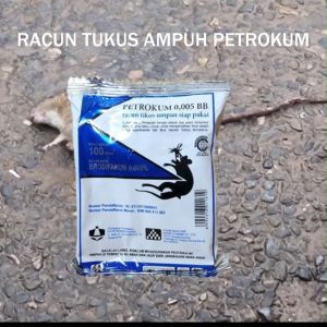 Racun Tikus PETROKUM: Umpan Pembasmi Basmi Tuntas Manjur Obat Anti Curut