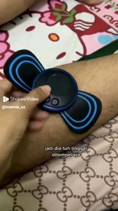 ALAT PIJAT LEHER EMS Elektrik Pemijat Leher Mini Model Kupu Kupu - Alat Pijat Punggung Leher Elektrik Terapi Pinggang - MINI Elektrik Pemijat Leher EMS Mini Servikal Punggung Otot Pengurang Rasa Sakit - Bisa COD