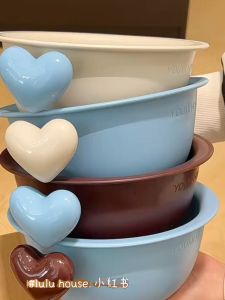 2025 New Double Layer Drain Basket Fruit Washing Bowl Office Snack Candy Kitchen Home Multi-Function Drain Basket PP Material