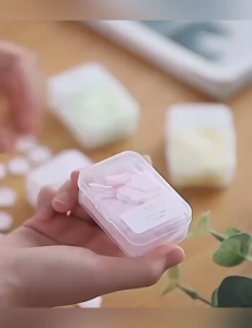Portable Hand Soap Tablets Soap PaperDisposable Soap Slices Petal Soap Sheets