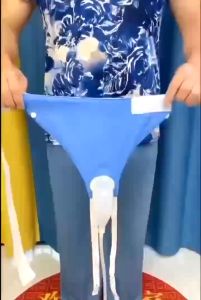 Reusable silicone urine collection bag for men women elderly bed use incontinence pants urine collection bag drainage bag silicone urinal