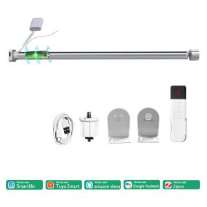 Boyarca Battery Tuya Zigbee Roller Shade Blinds Motor for 20mm 25mm 28mm Tube Smart Electric Curtain Engine Alexa Google Home