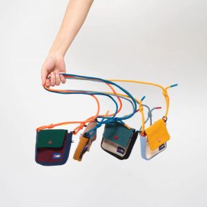 กระเป๋าสะพายใบเล็กรุ่น Tabo daily pocket มีช่องใส่บัตรทำจากผ้าแคนวาสสีไม่ตก by ngd goods