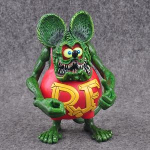Mô Hình Nhân Vật Rat Fink - Đồ Chơi PVC Sưu Tầm Chuột Điên Phong Cách Hot Rod Cổ Điển Của Ed Roth Dành Cho Người Hâm Mộ Quà Tặng Trang Trí