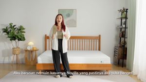 Novilla Kasur Full Busa Premium: Kenyamanan Tidur Dua Sisi & Ukuran 15/20cm