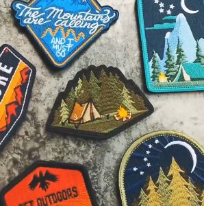 Patch_velcro gấu bắc cực_cắm trại_phong cảnh_chiến thuật_dã ngoại