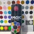Magic Spray Paint Cat Pilox Pilok Magic Ready Berbagai Warna Merah Maron Merah Hati 138 Candy Tone Red Merah Candi MC 10 Metalic Red Merah Metalik 190 Signal Red Merah Cabe 123 300cc Cat Semprot Serbaguna Magic Hijau Metalik Ukuran Besar 300 cc. 